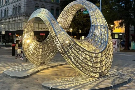 不锈钢：花园里的现代艺术大师！让自然与工业完美相融